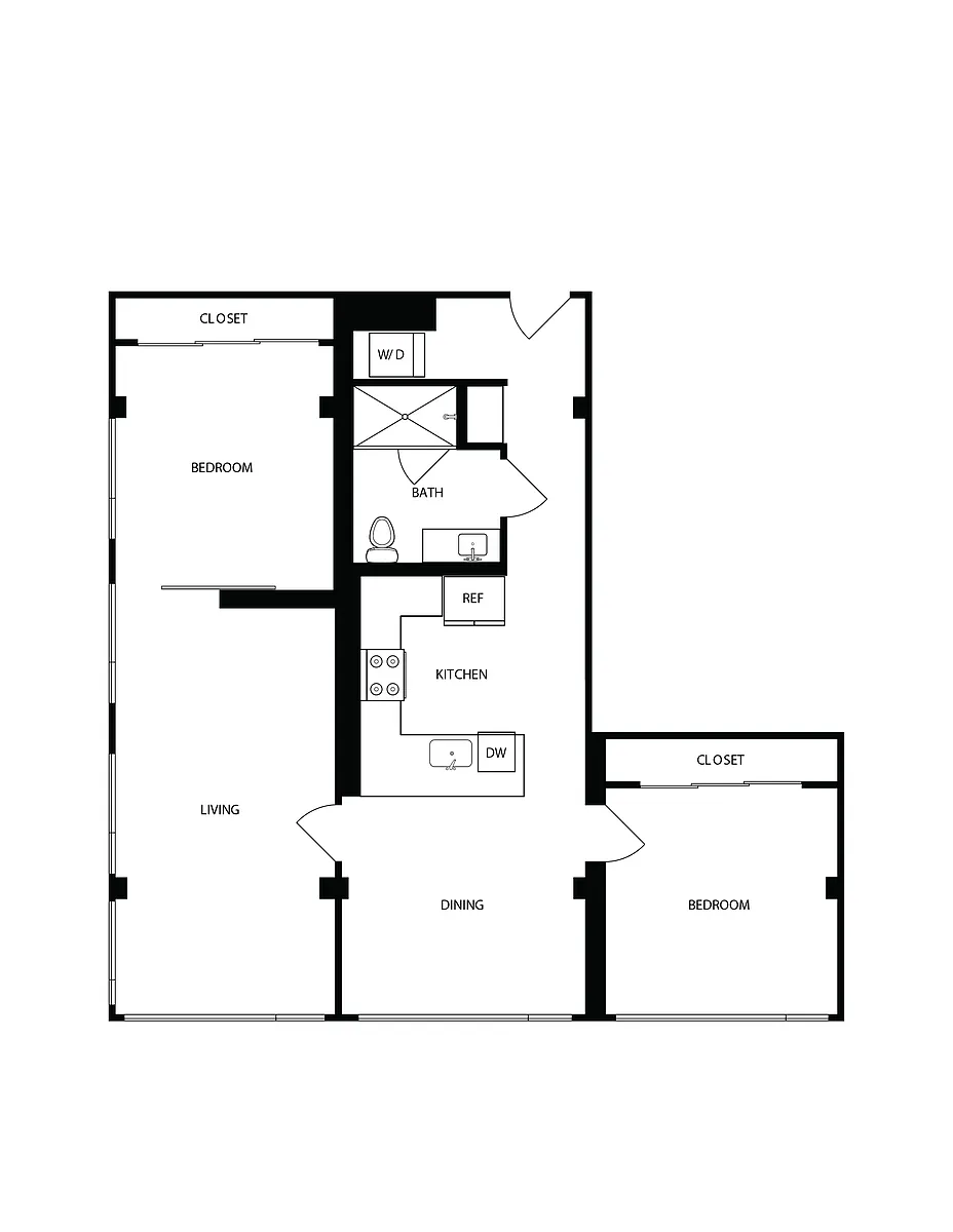 Floor plan 2B