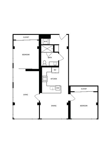 Floor plan 2B
