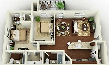 Jamestown Place Apartments Bossier City — Photo 40