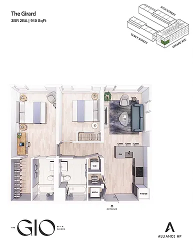 Floor plan THE GIRARD