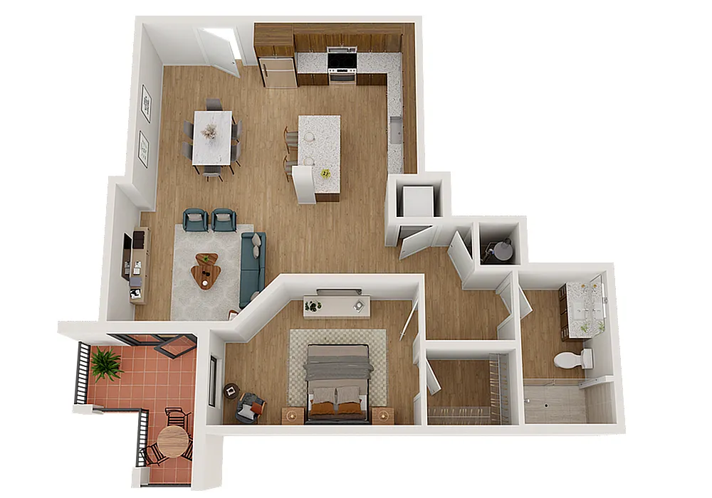Floor plan J