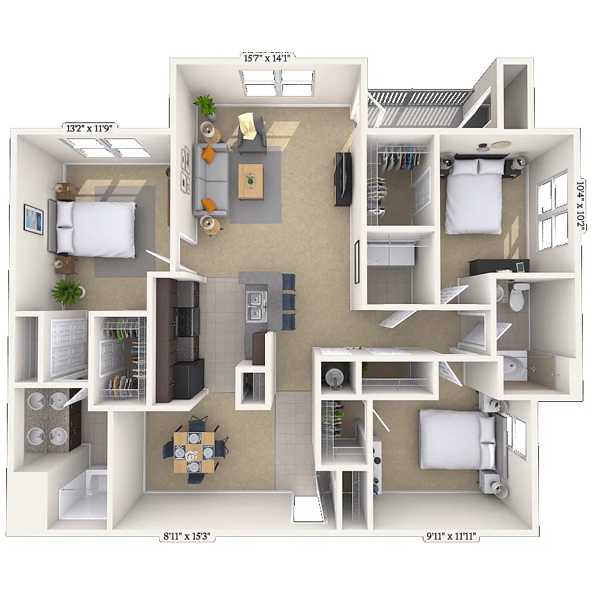 Floor plan Hermitage