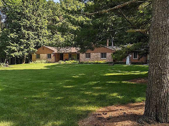 View from the creek bridge.