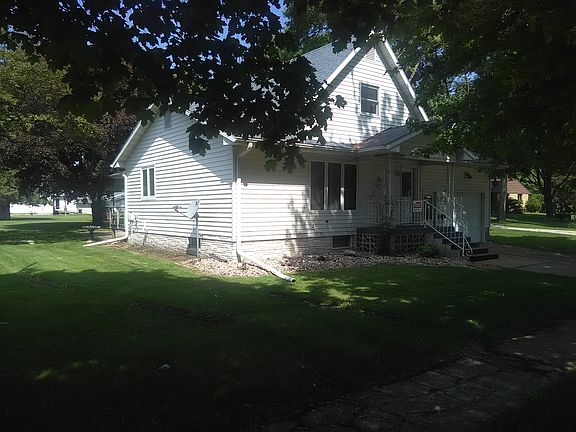 Large south side yard