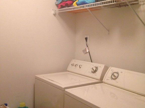Washer and Dryer Room