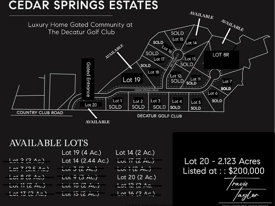 1st image of LOT 20 Cedar Springs Dr