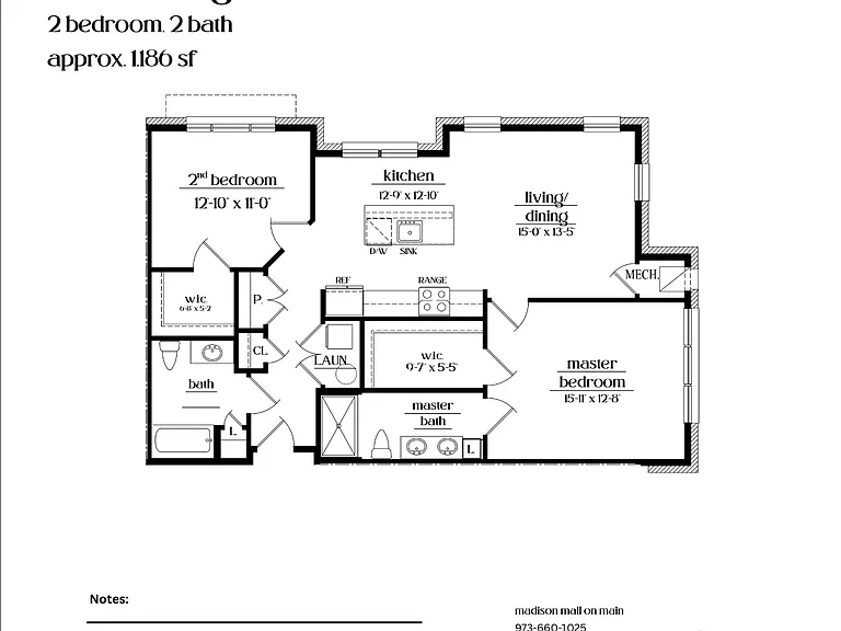 Madison Mall on Main Luxury Apartments — Photo 34