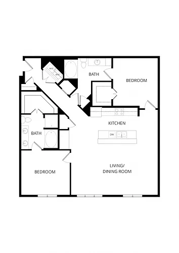 Floor plan B3