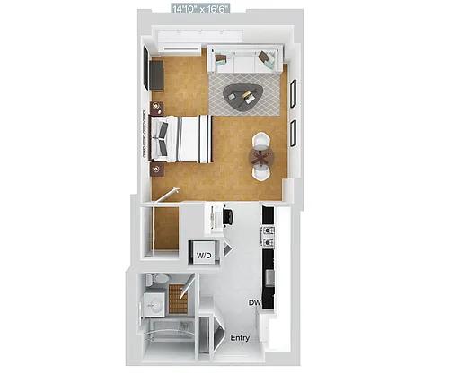 Floor plan S1-503