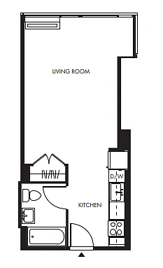 Floor plan Studio