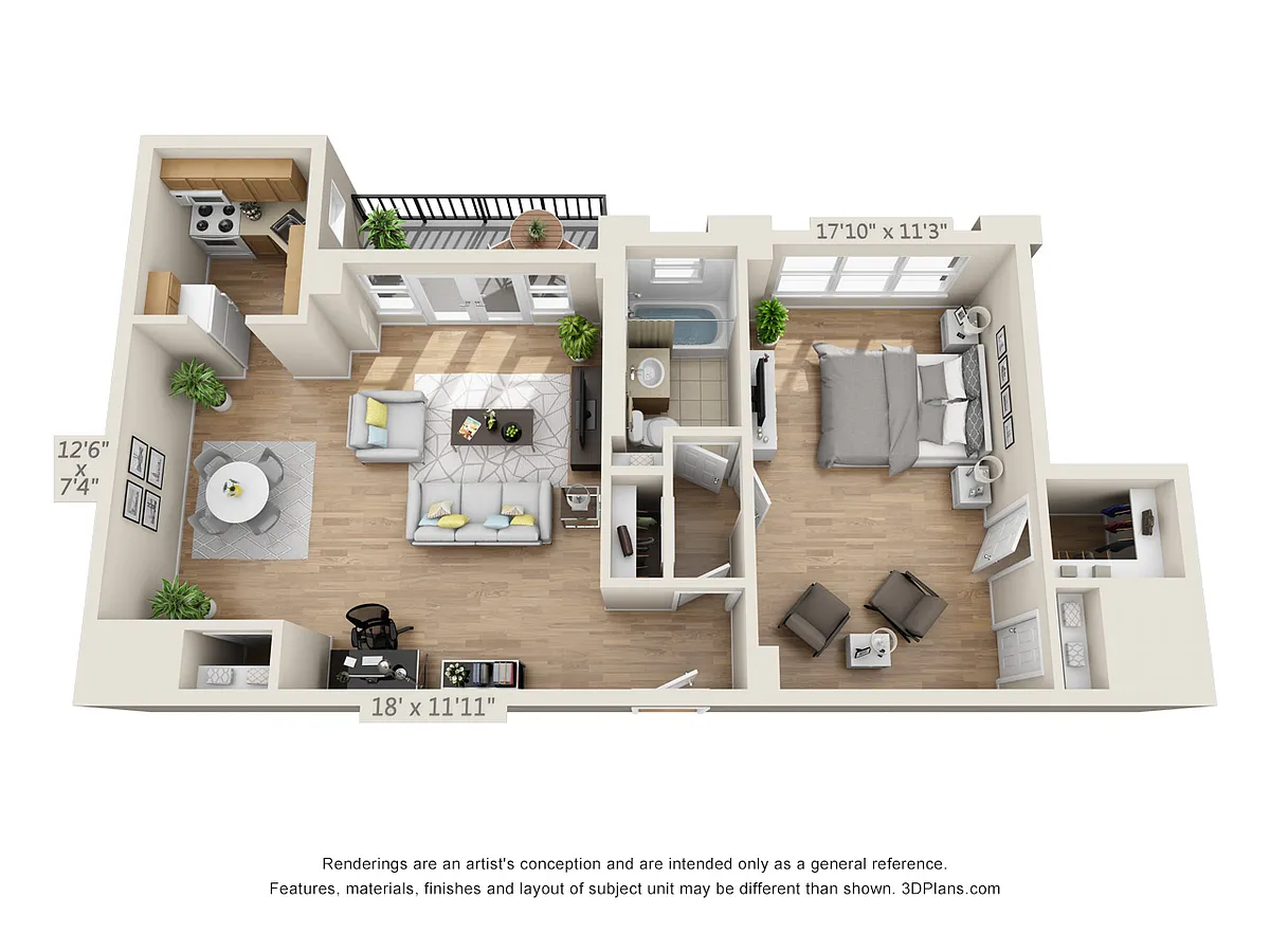 Floor plan PS-07