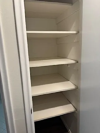 Hall linen closet