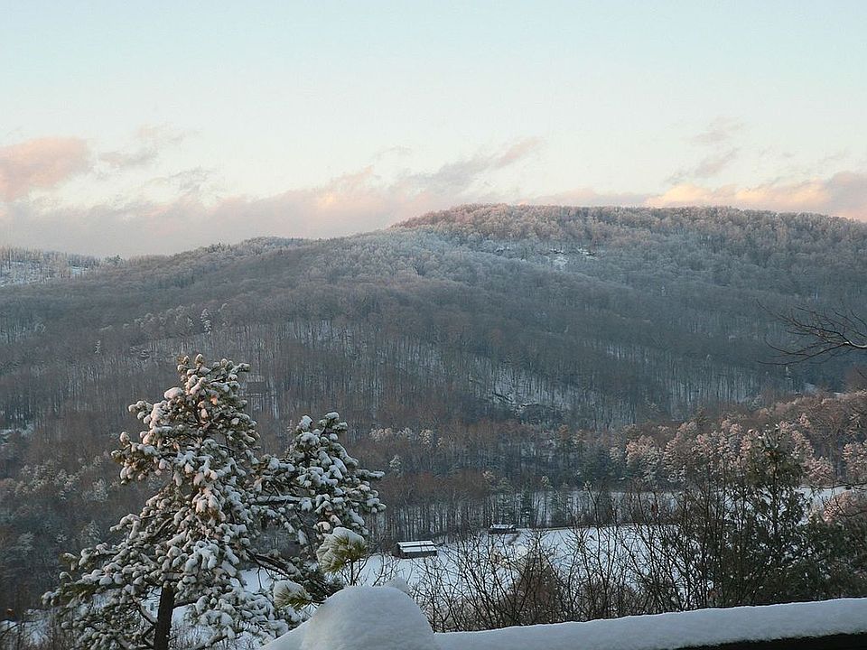 Winter view from back deck