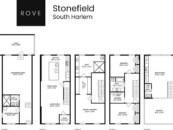 2nd image of 389 Manhattan Ave #Townhouse 1