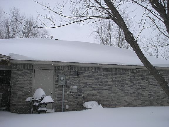 Back side of house