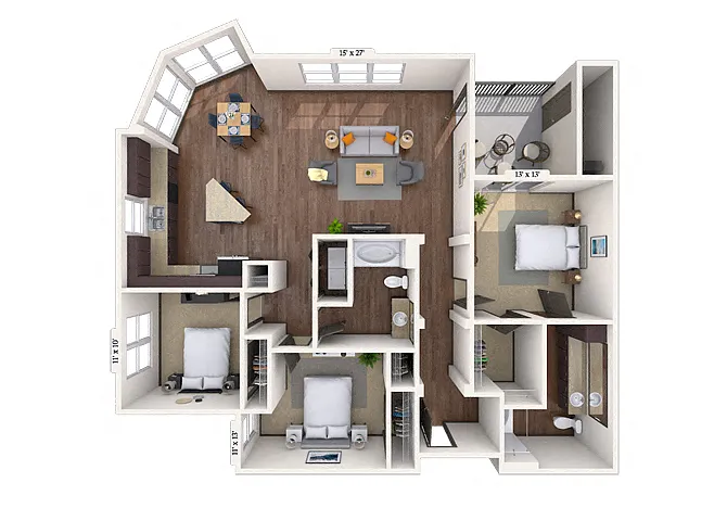 Floor plan Aurora