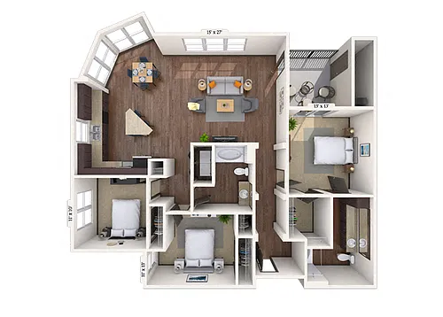 Floor plan Aurora