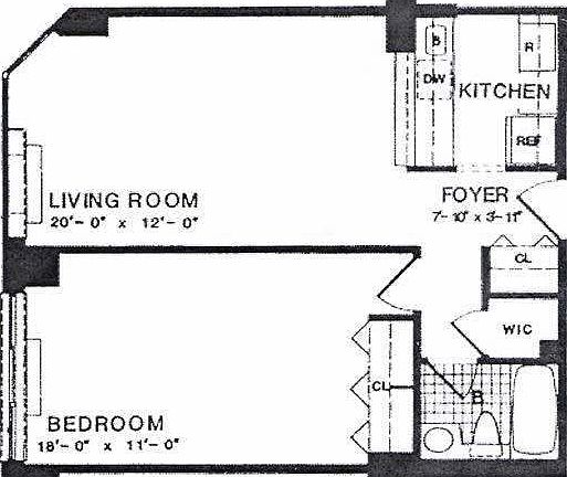 2nd image of 215 W 95th St APT 15G