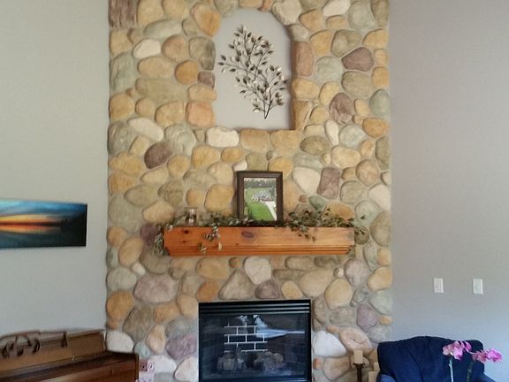 Fireplace in Living Room