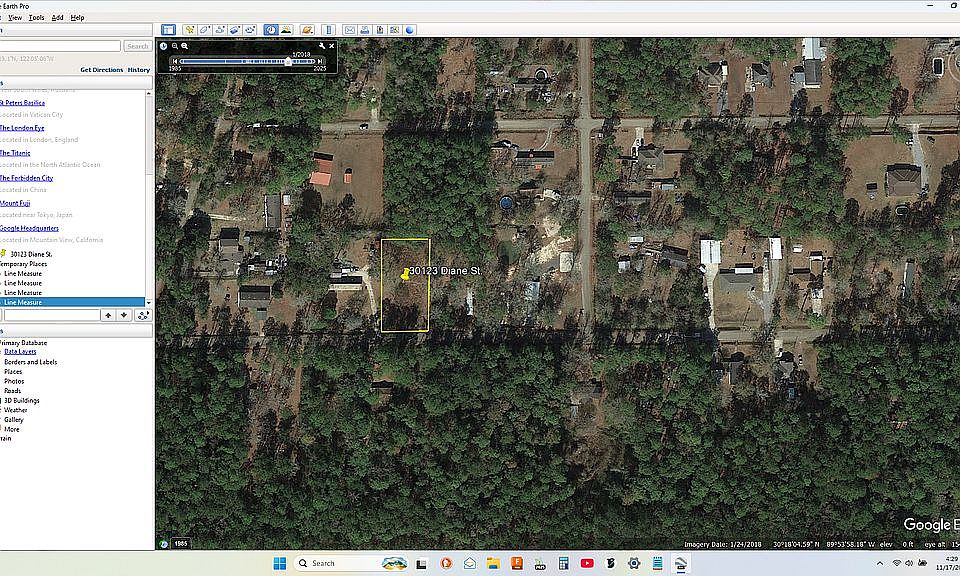 2018 Google Earth Imagery