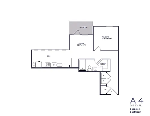 Floor plan A4