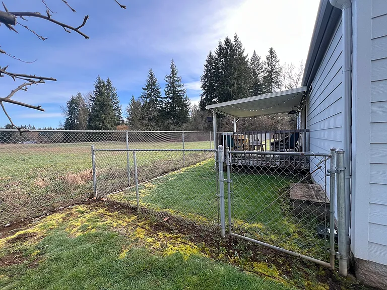 Covered Back Patio and Fully Fenced Yard