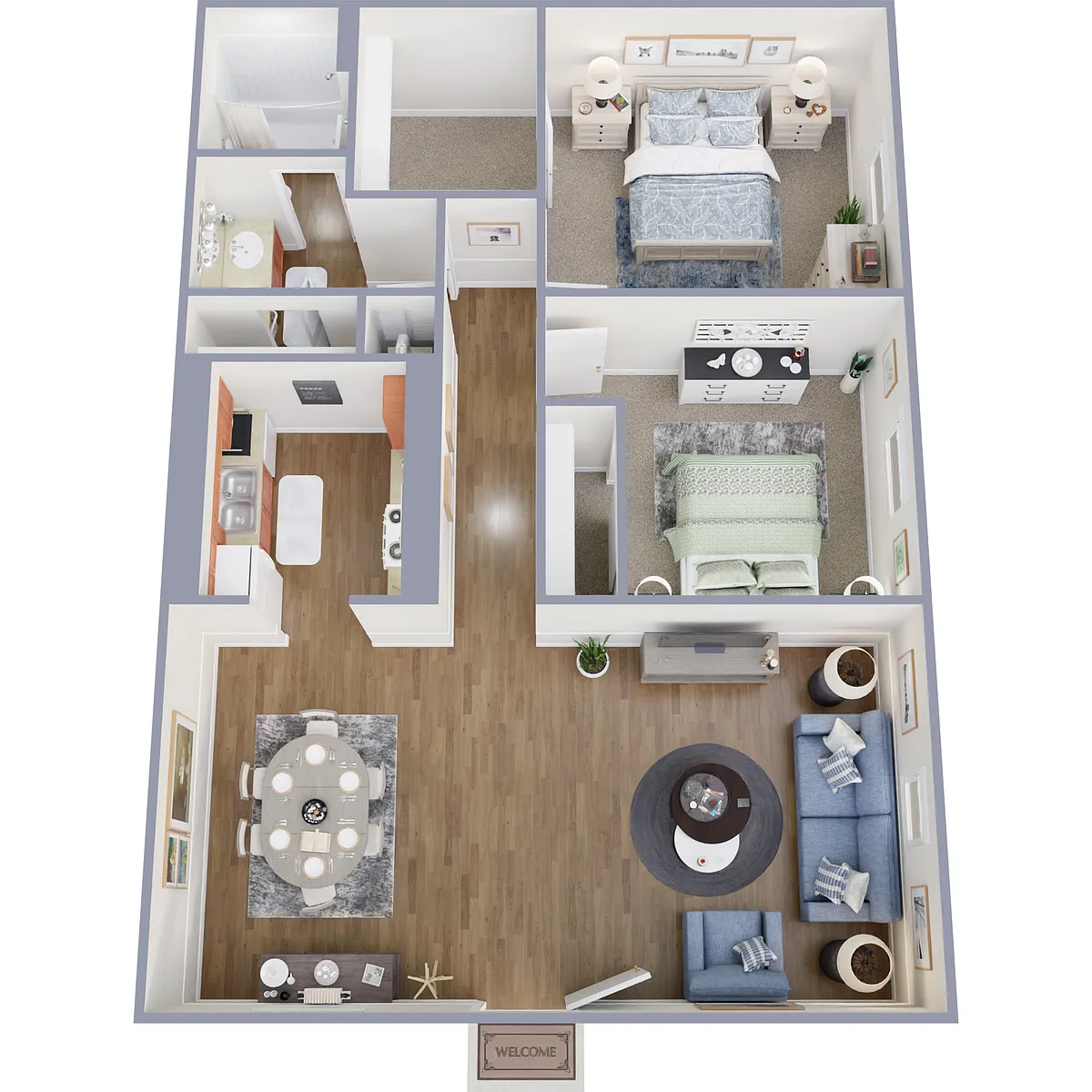 Floor plan B1