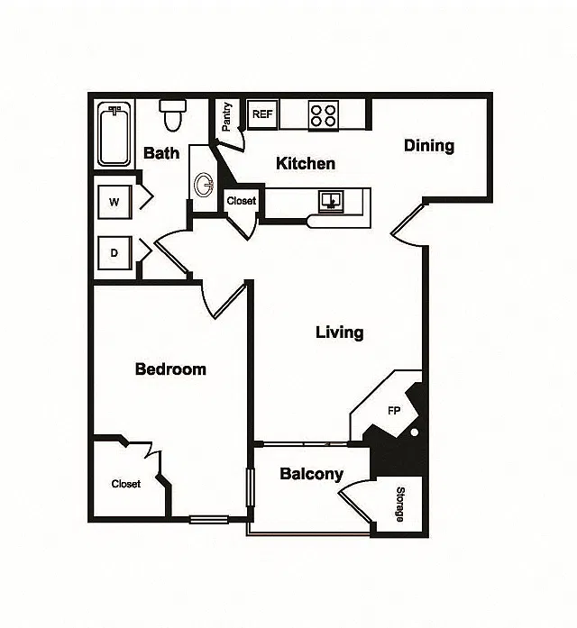 Floor plan A1