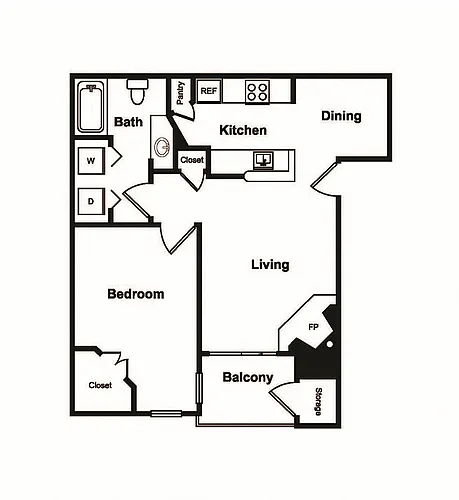 Floor plan A1