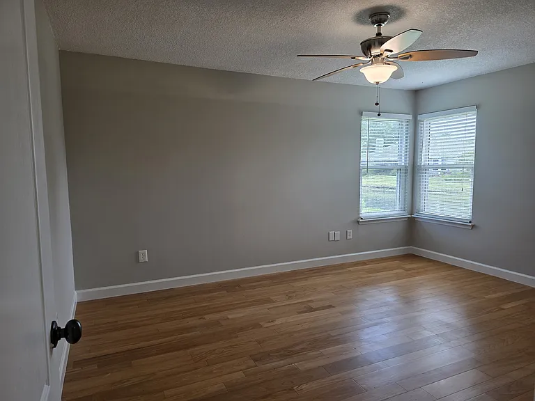 Primary Bedroom with lake view