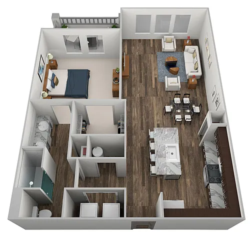 Floor plan A2 (Arbor)