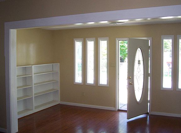 As you enter front door