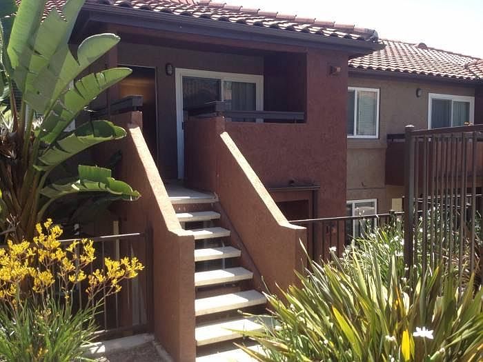 Private entrance to condo