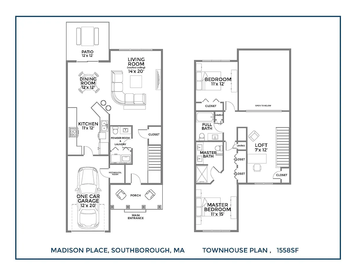 Floor plan Townhouse