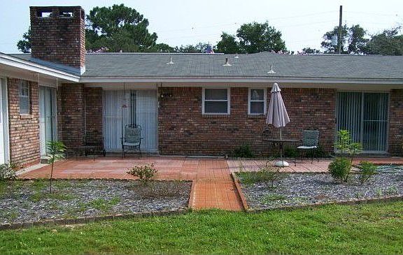 Back Open Paver Pation Area