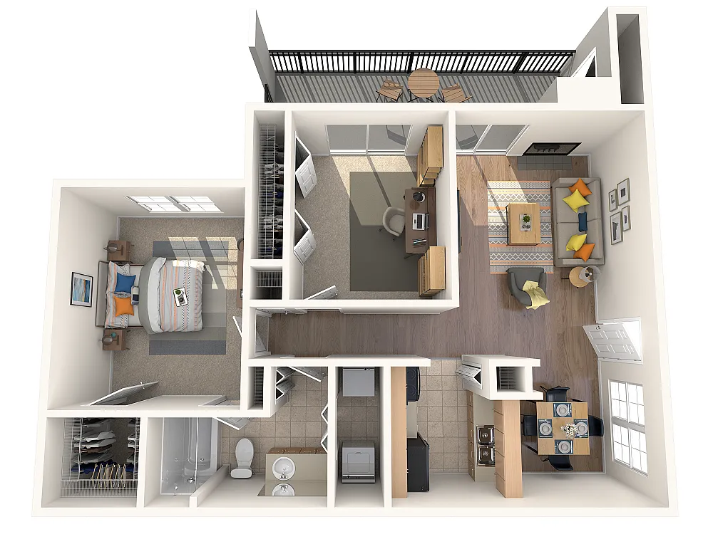 Floor plan A7