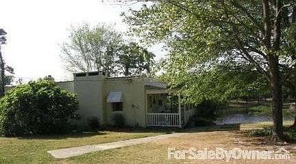 View of the 900 sq ft guest house.