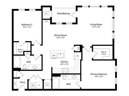 Floor plan B3 Alt 3