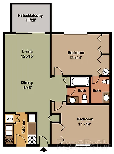 Floor plan 2b15 - Cayman