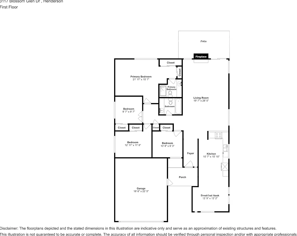 3117 Blossom Glen Dr Henderson, NV 89014 — Photo 2