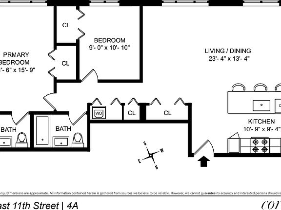 2nd image of 416 E 11th St APT 4A