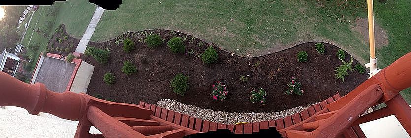 Landscaping added June 2013