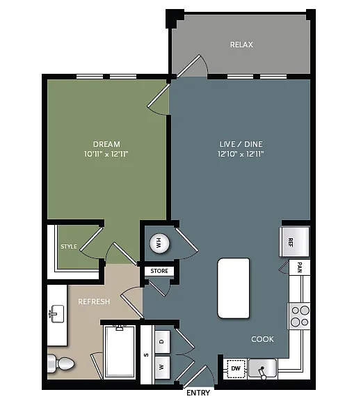 Floor plan A2
