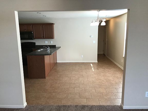 Entrance to kitchen from living room