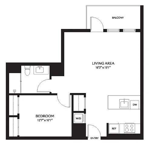 Floor plan A23