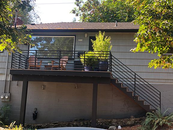 Balcony overlooking the neighborhood