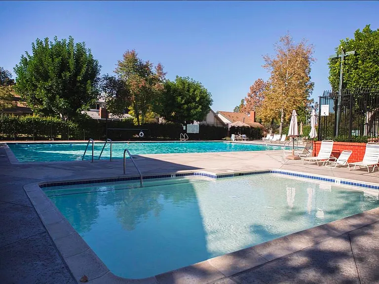 Large community pool. Pool is private to residents (you will have an electronic key card and allowed to bring guests). Not picture also a Hot tub