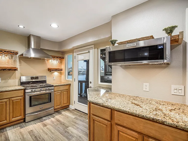 Soft close Maple cabinets.