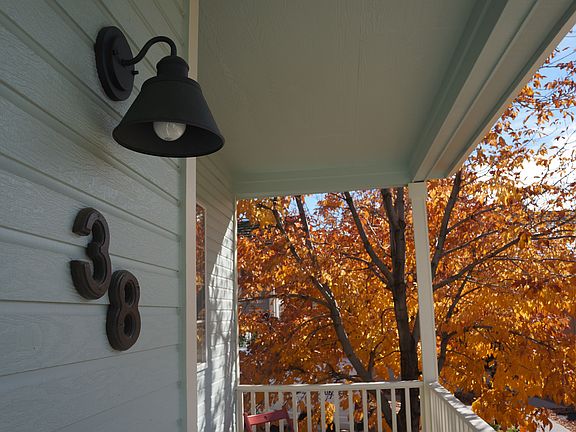 Spacious deck