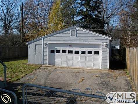 2 car garage with opener